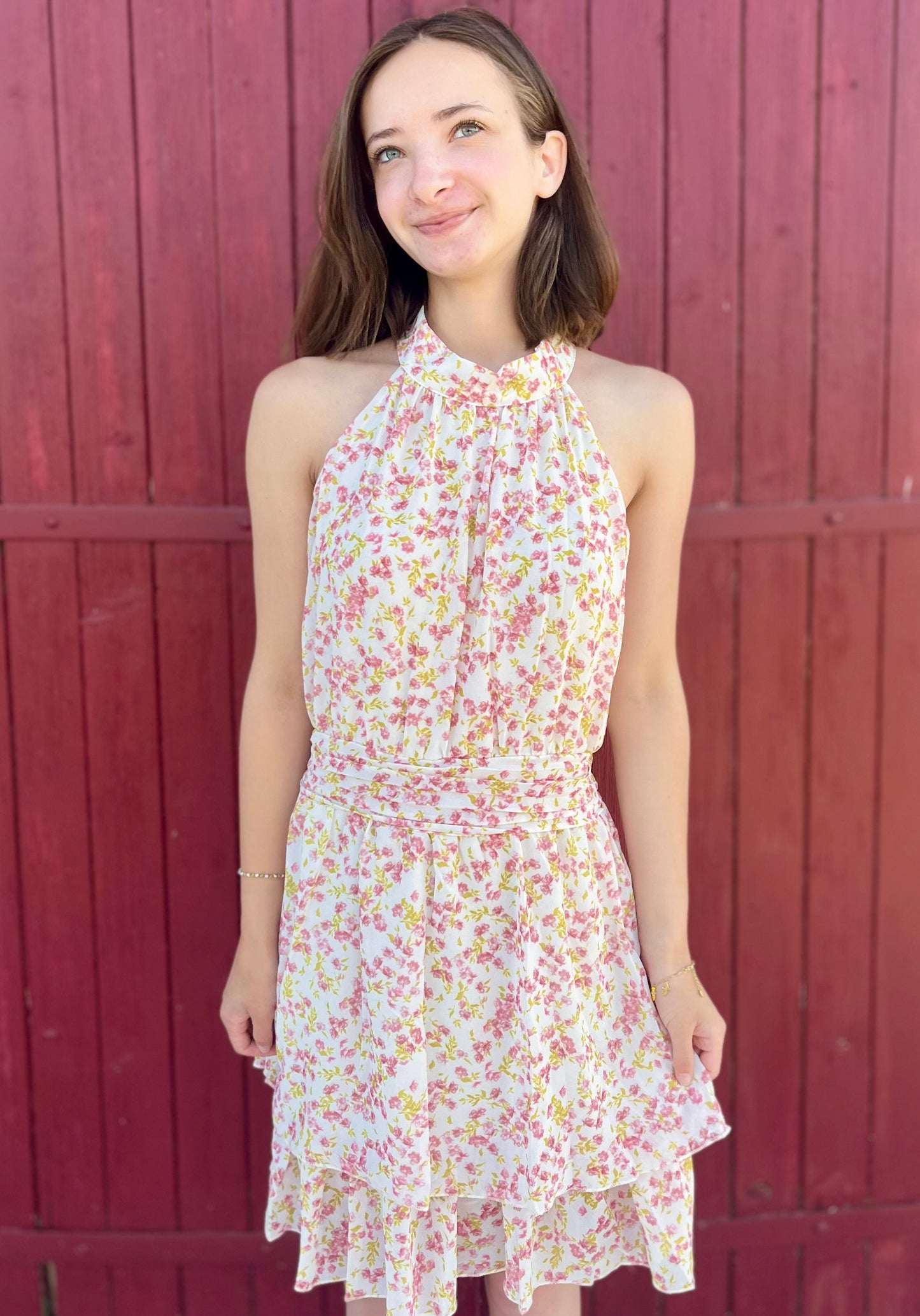 Robe fleurie - fleurs
