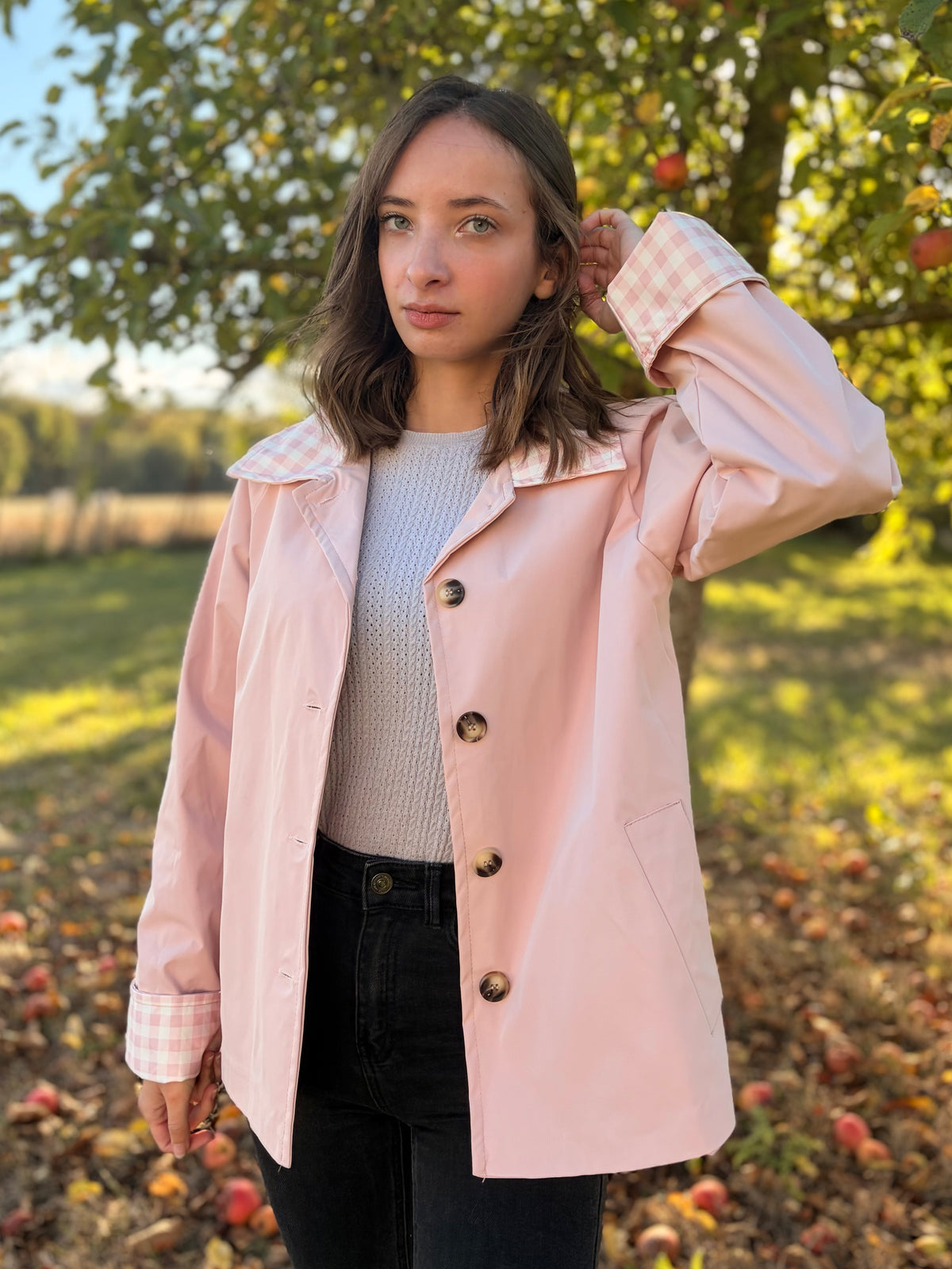 Trench - rose