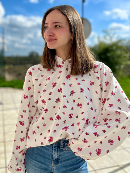 Sweat fleuri