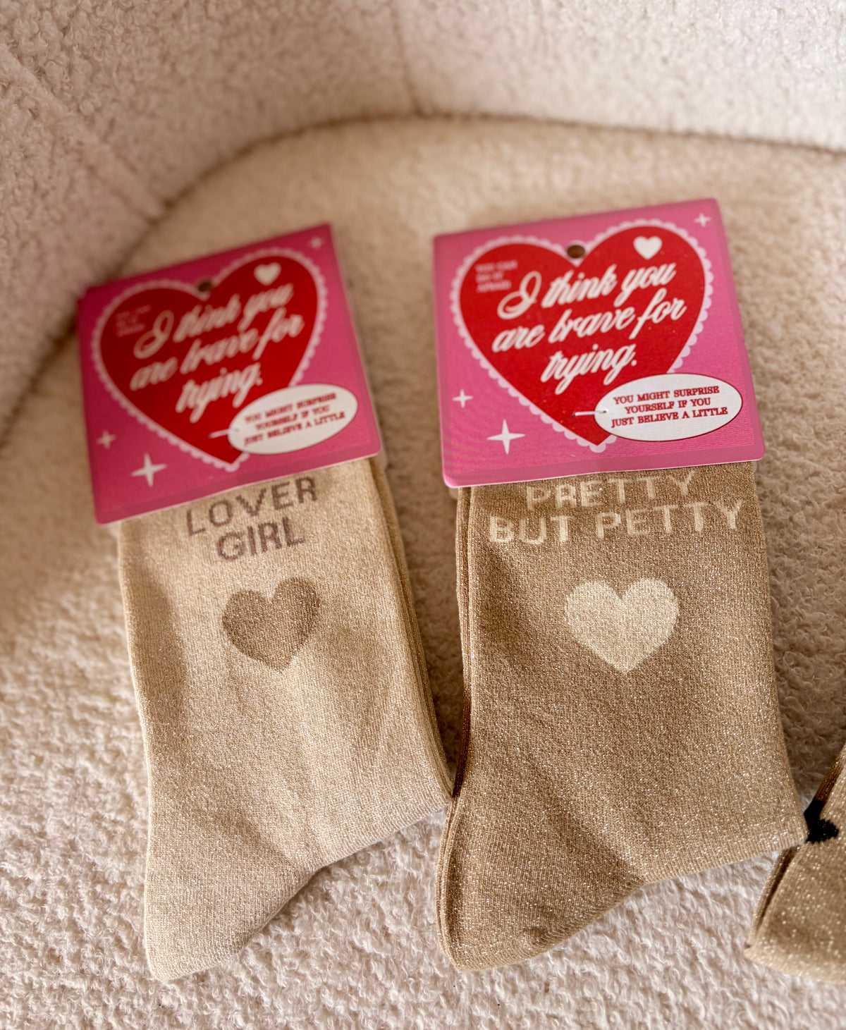 Chaussettes à paillettes