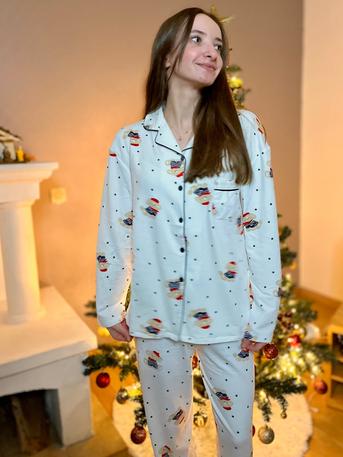 Pyjama chemise - 3 couleurs