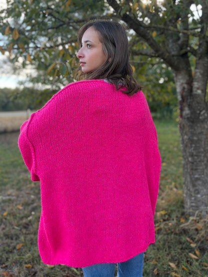 Gilet - rose fuchsia