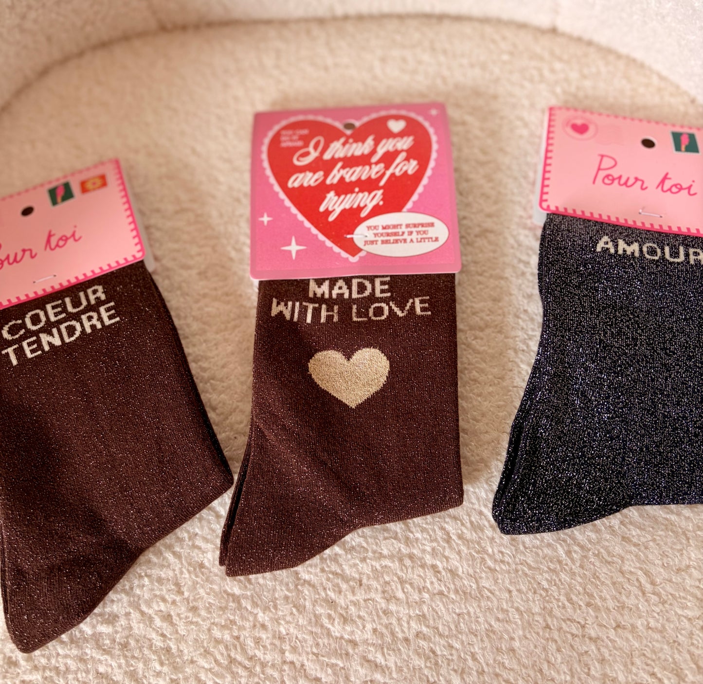Chaussettes à paillettes