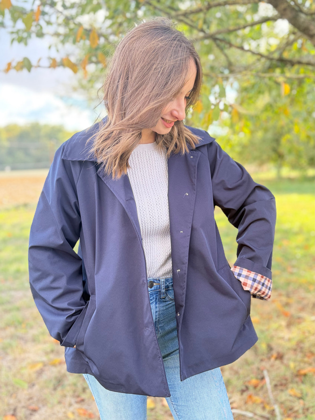 Trench - bleu marine
