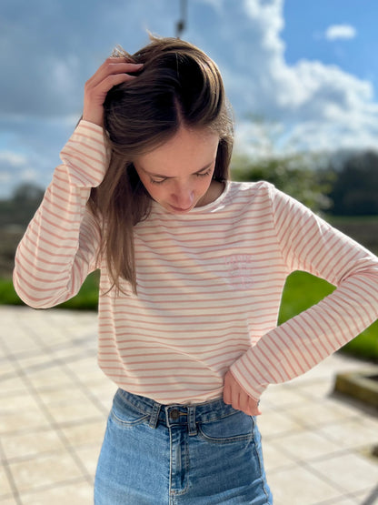 Tee-shirt Love - rose