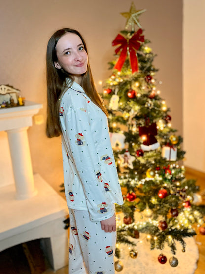 Pyjama chemise - 3 couleurs