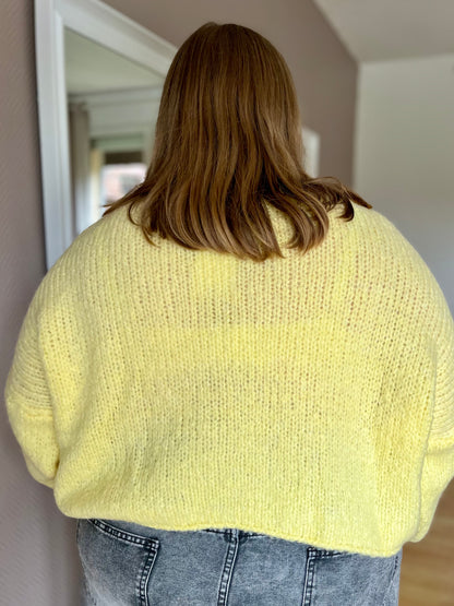 Pull jaune