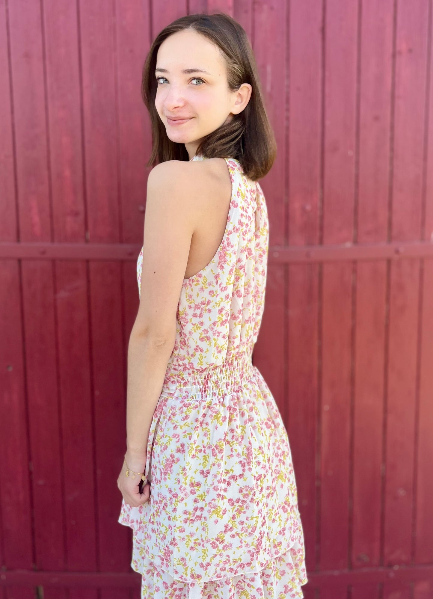 Robe fleurie - fleurs