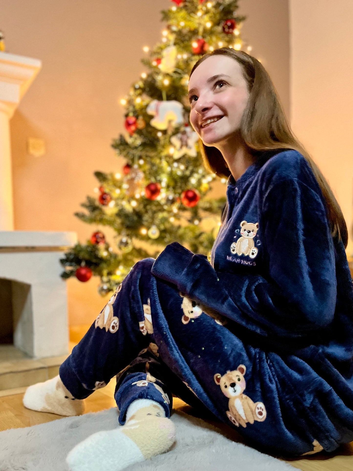 Pyjama ourson - bleu