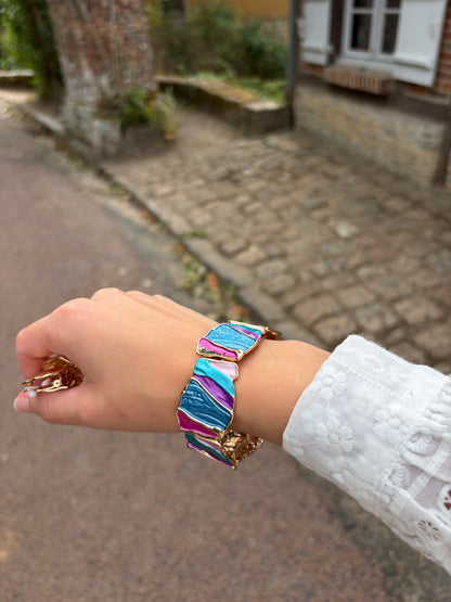 Bracelet breloque - plusieurs coloris disponibles