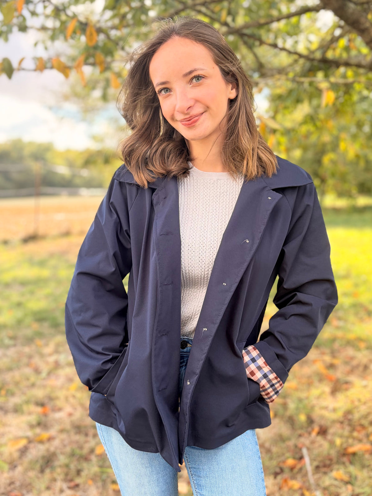 Trench - bleu marine