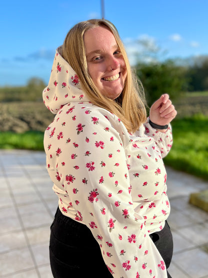 Sweat fleuri