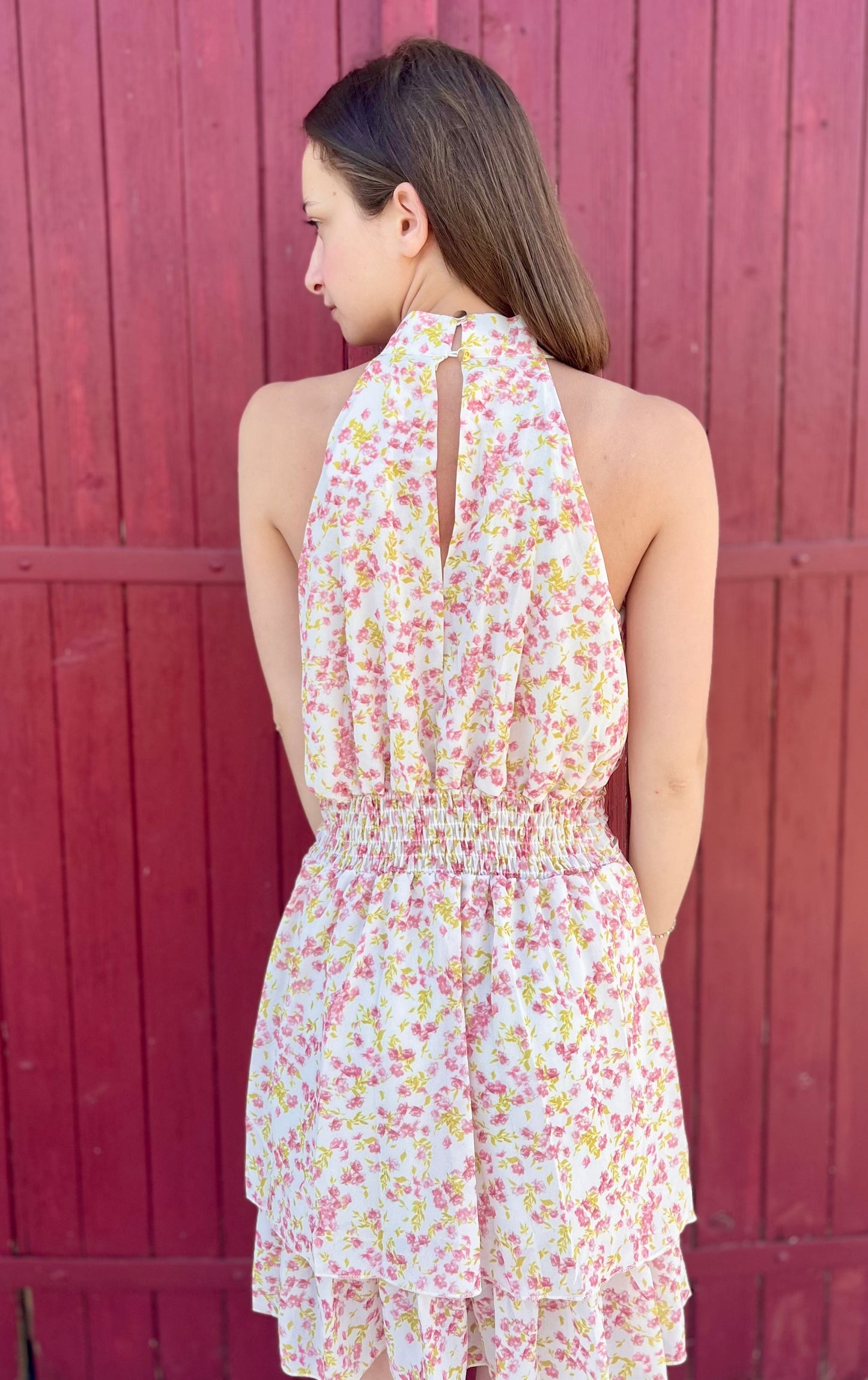 Robe fleurie - fleurs