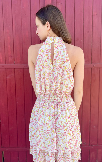 Robe fleurie - fleurs