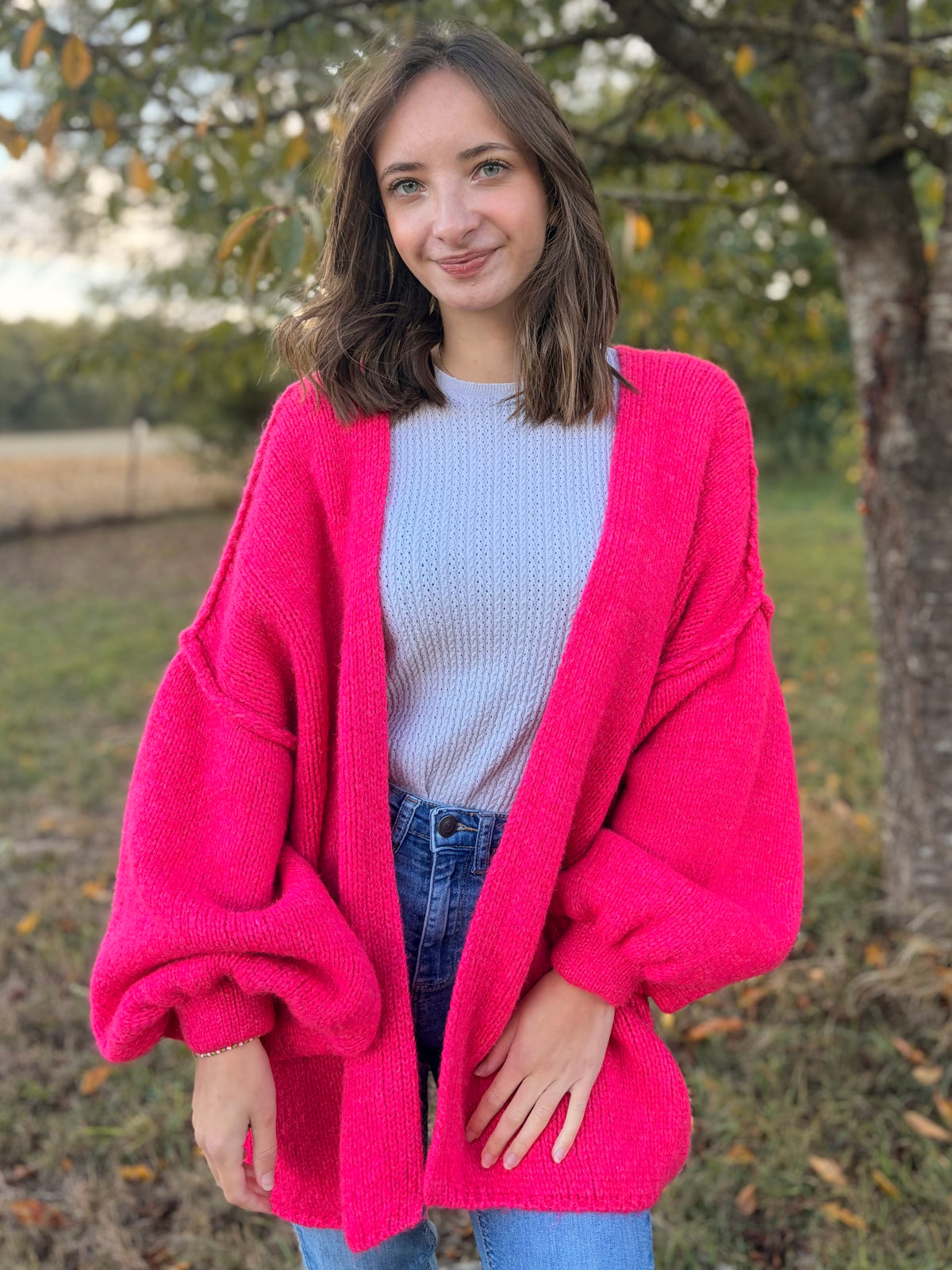Gilet - rose fuchsia