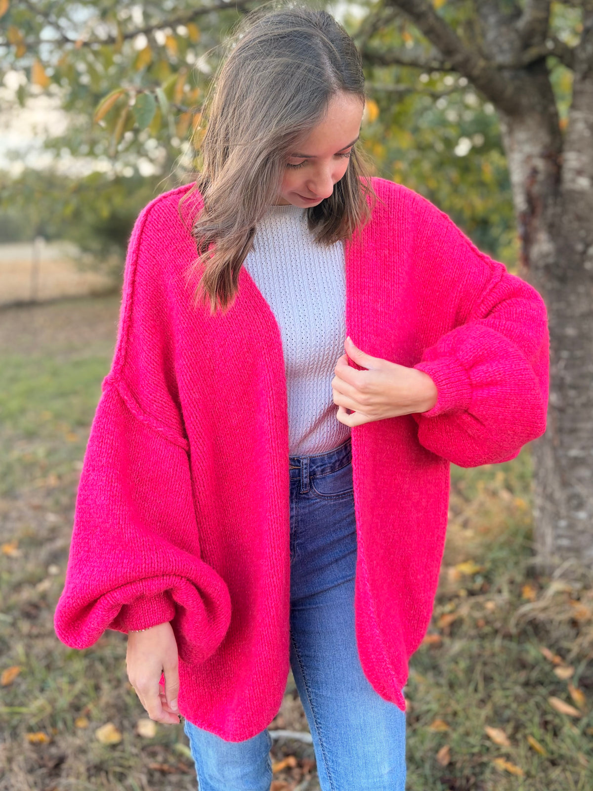 Gilet - rose fuchsia