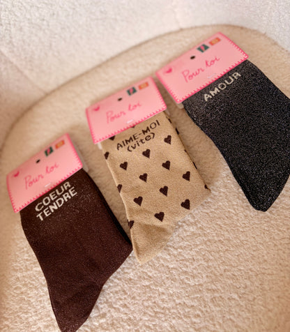 Chaussettes à paillettes
