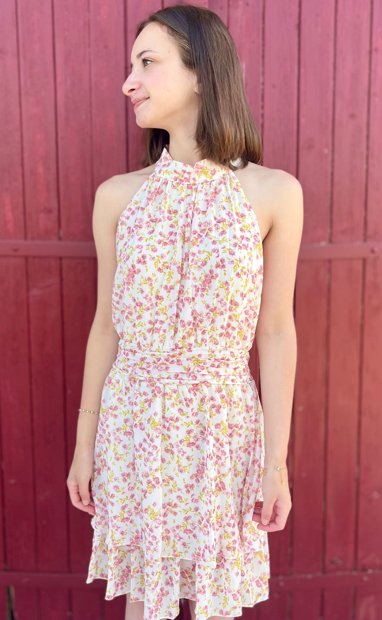 Robe fleurie - fleurs