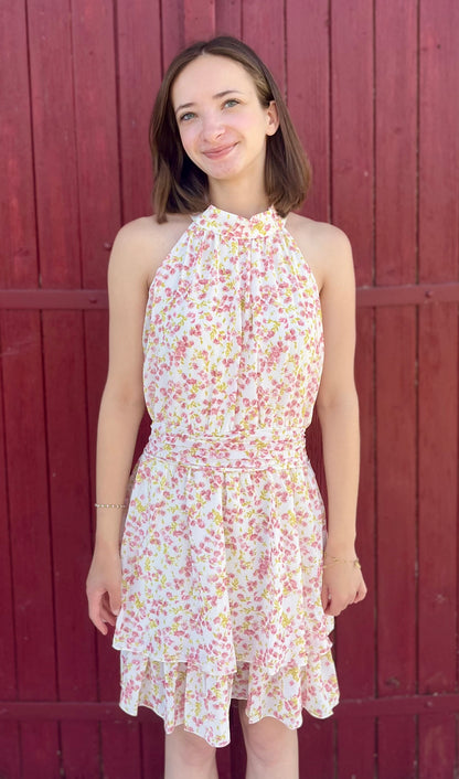 Robe fleurie - fleurs