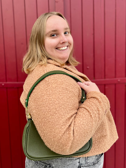 Veste moumoute - caramel