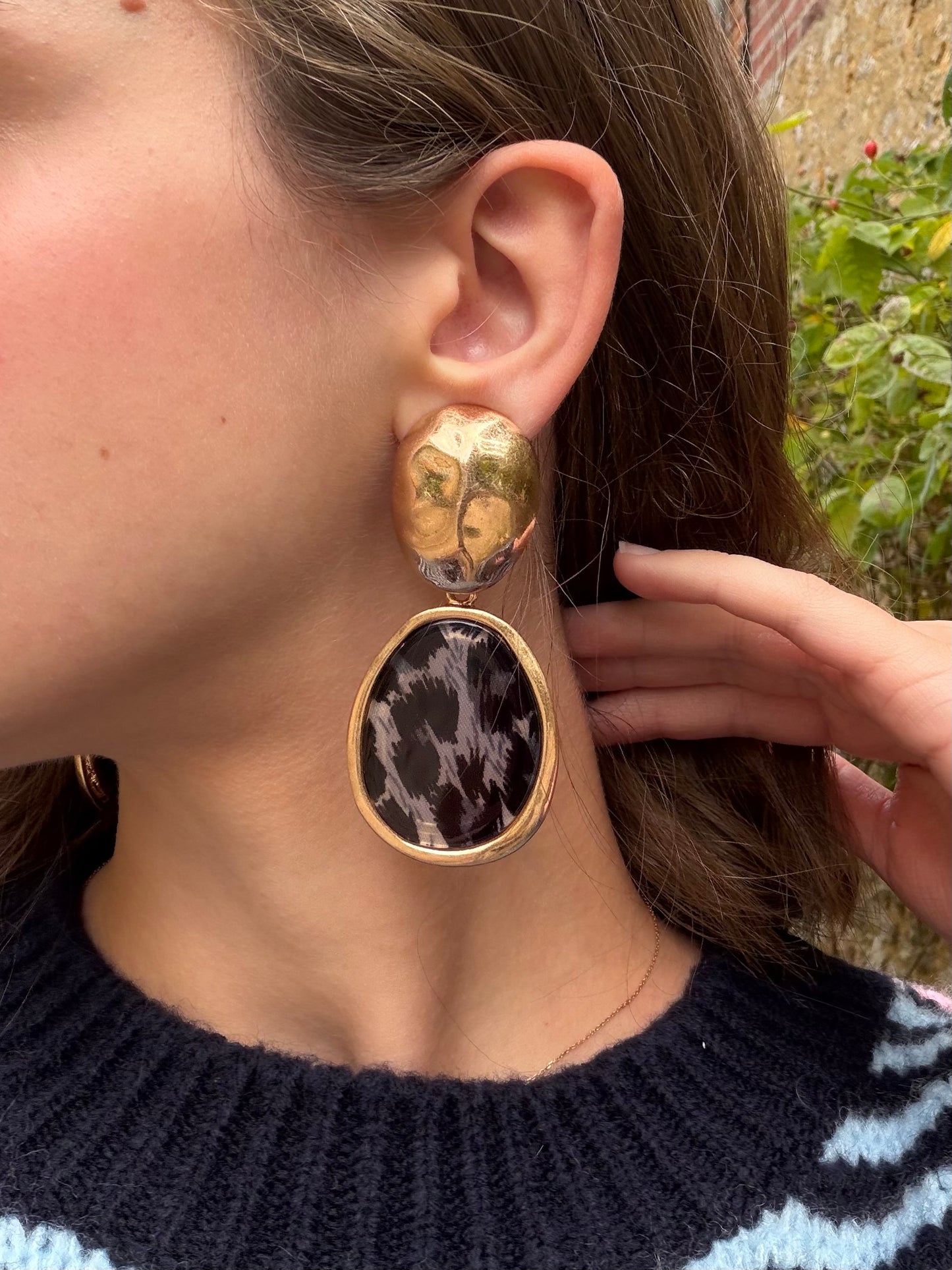 Boucles d’oreilles à clips - motifs