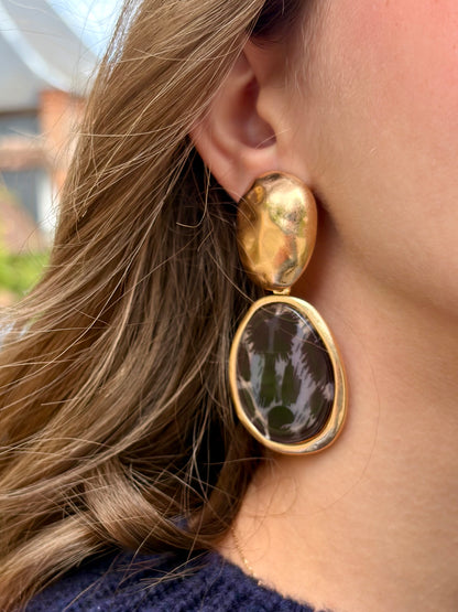 Boucles d’oreilles à clips - motifs