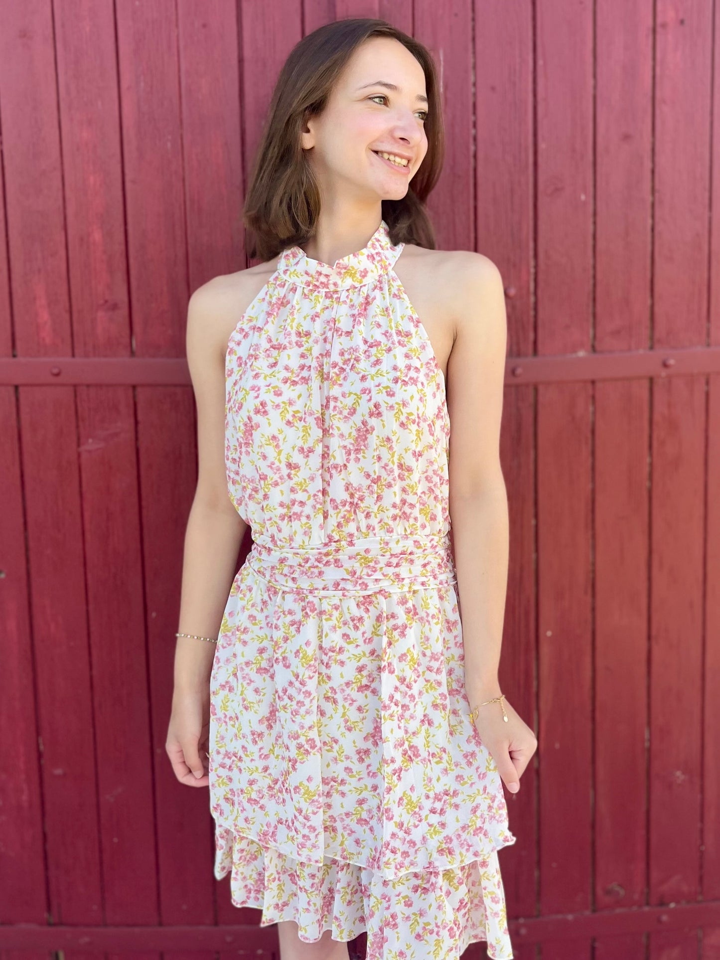Robe fleurie - fleurs