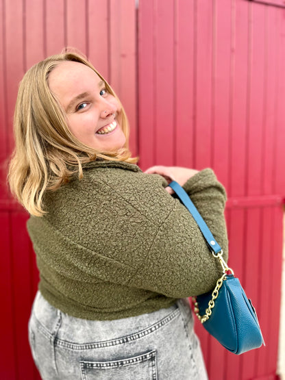 Veste moumoute - kaki