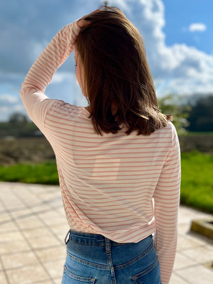 Tee-shirt Love - rose