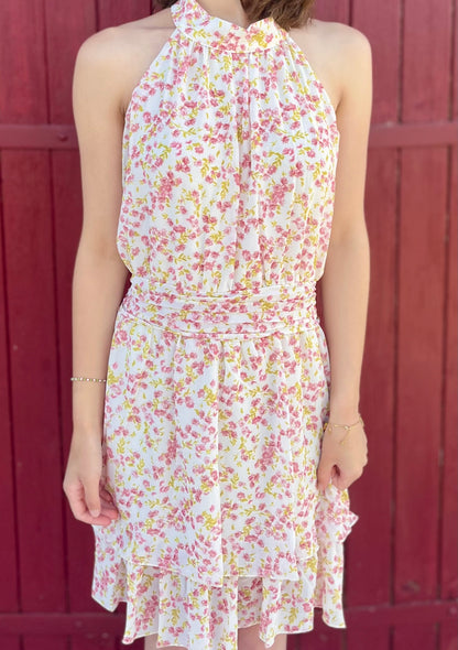 Robe fleurie - fleurs