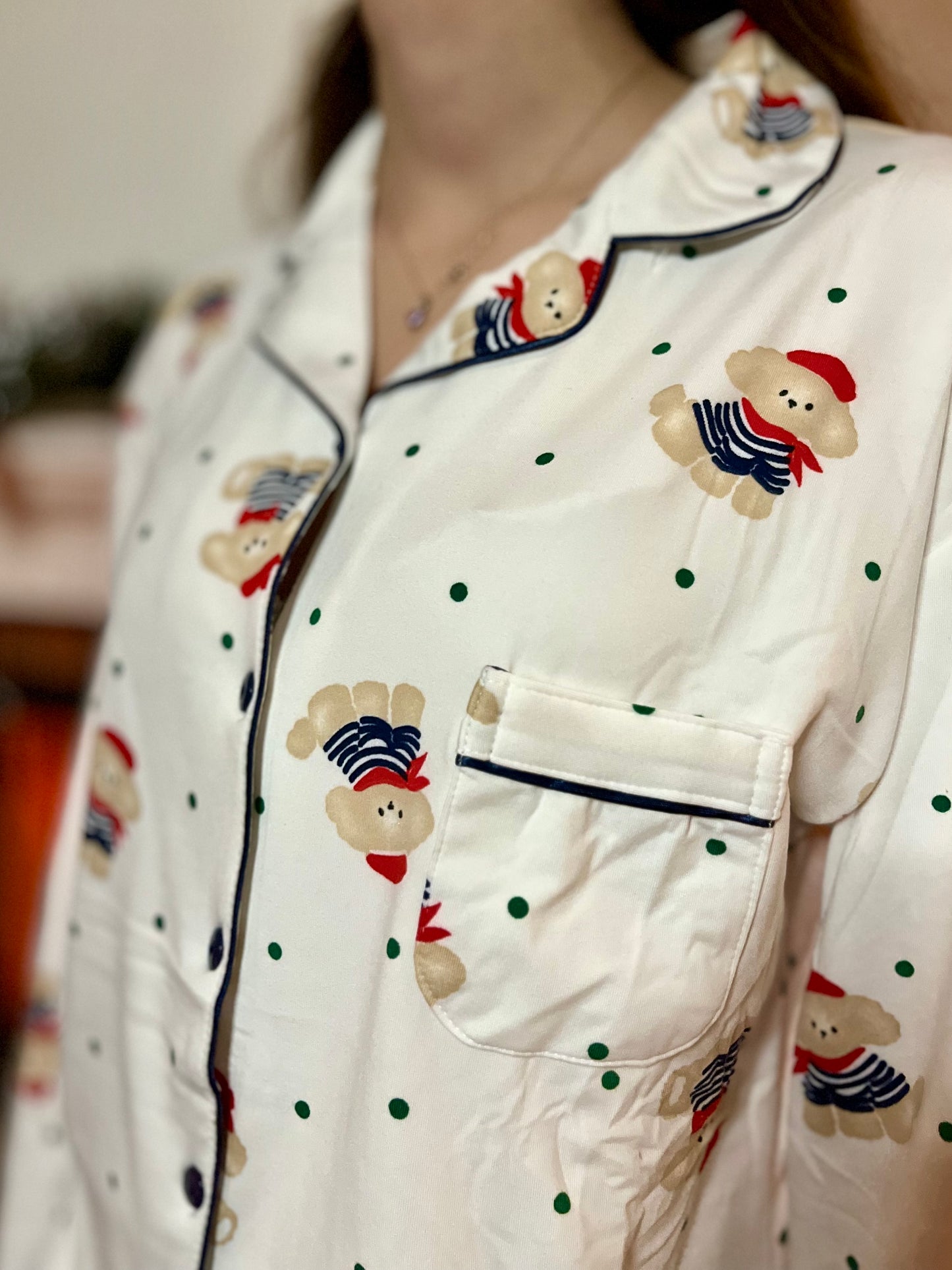 Pyjama chemise - 3 couleurs