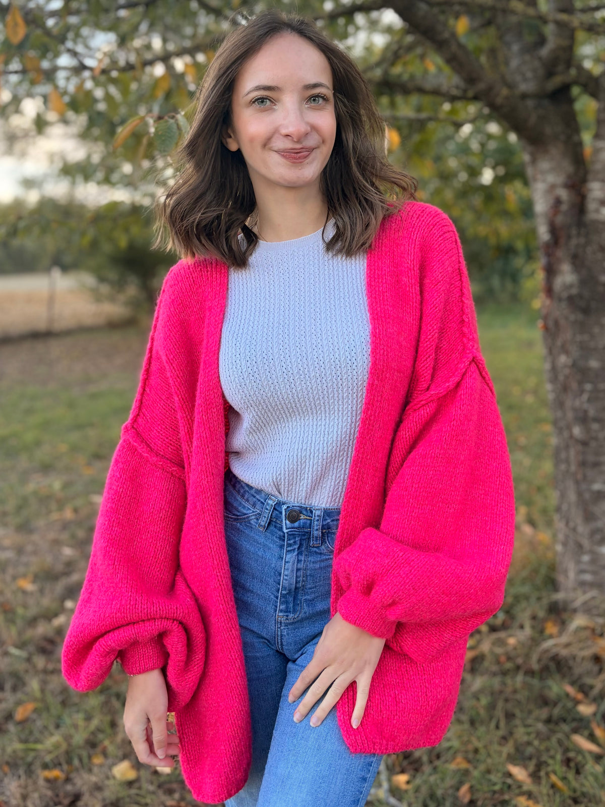 Gilet - rose fuchsia