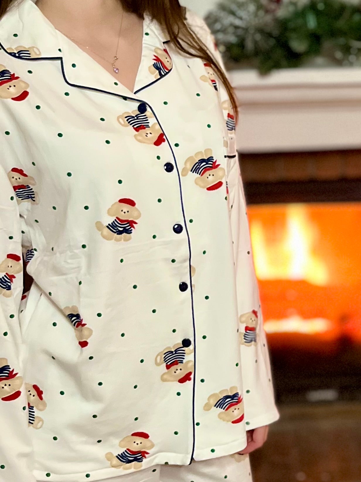 Pyjama chemise - 3 couleurs