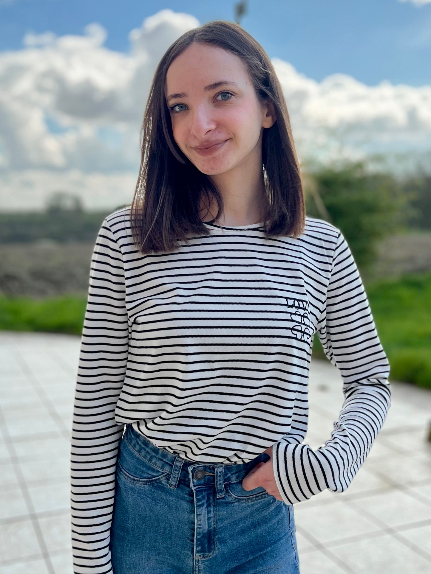 Tee-shirt Love - noir￼