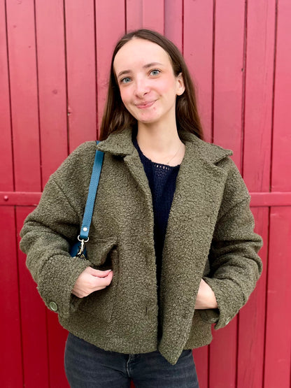 Veste moumoute - kaki