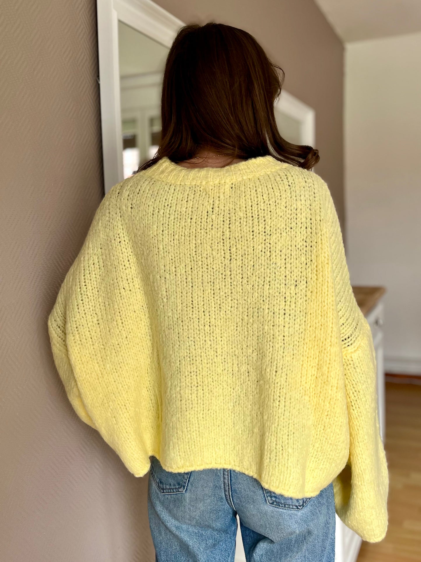 Pull jaune