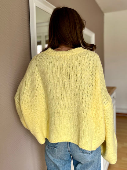 Pull jaune
