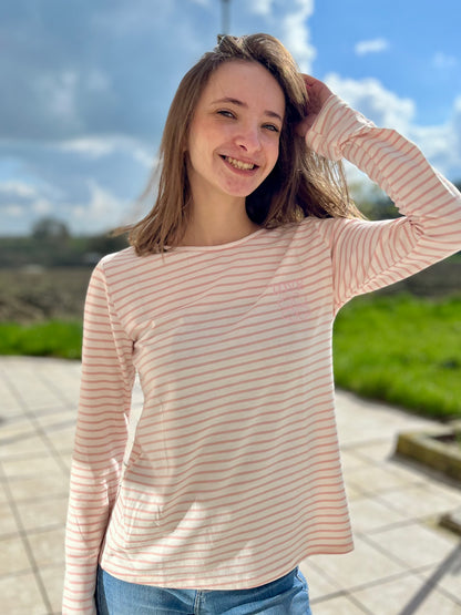 Tee-shirt Love - rose