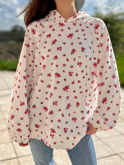 Sweat fleuri
