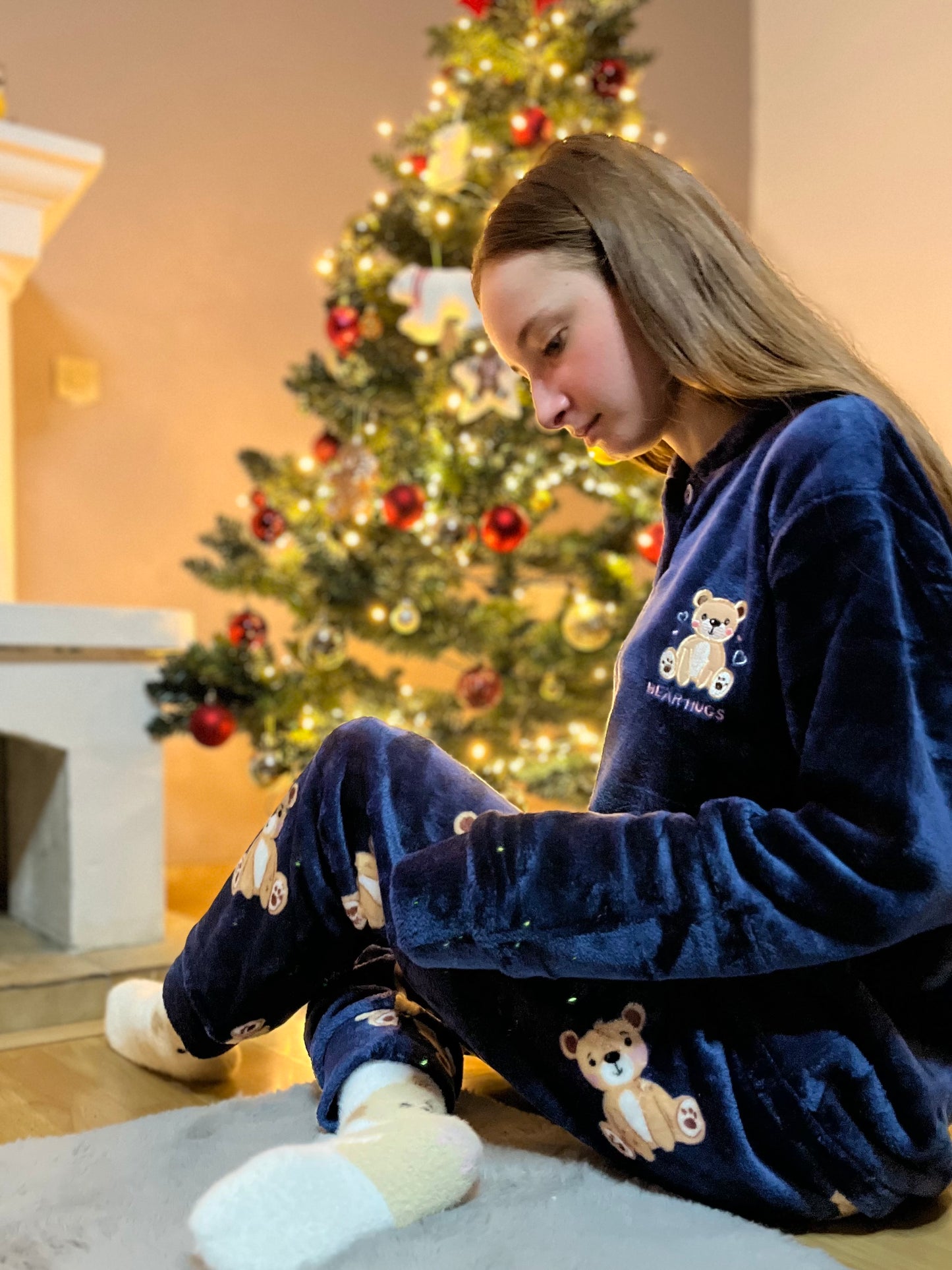 Pyjama ourson - bleu