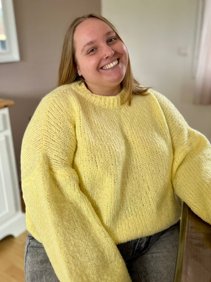 Pull jaune