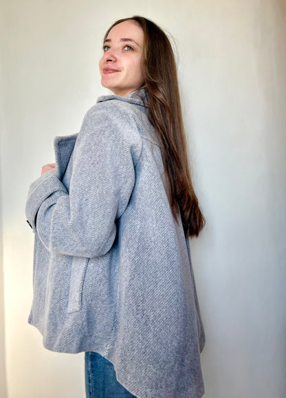 Manteau mi-long - gris