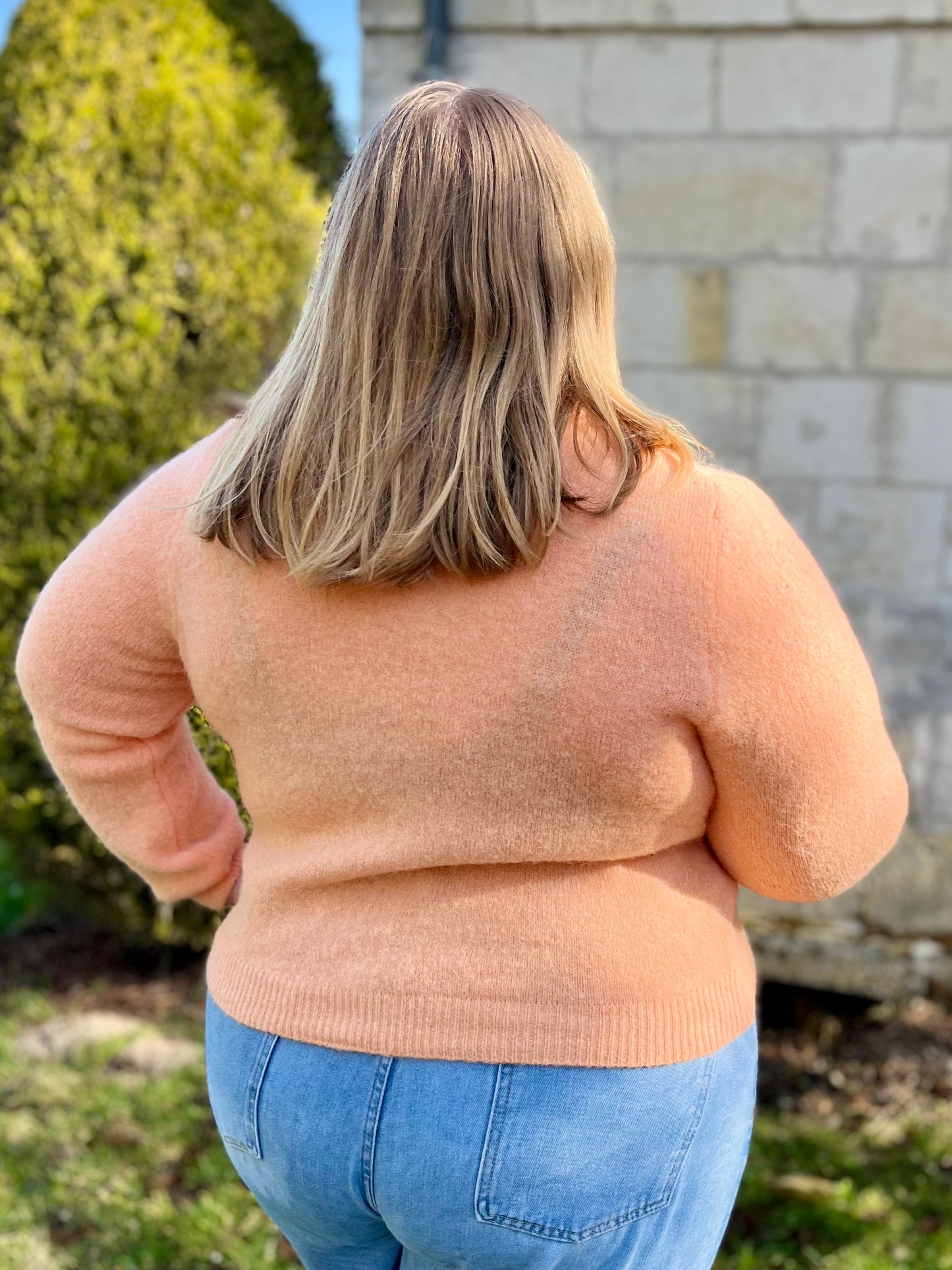 Gilet manches longues - orange