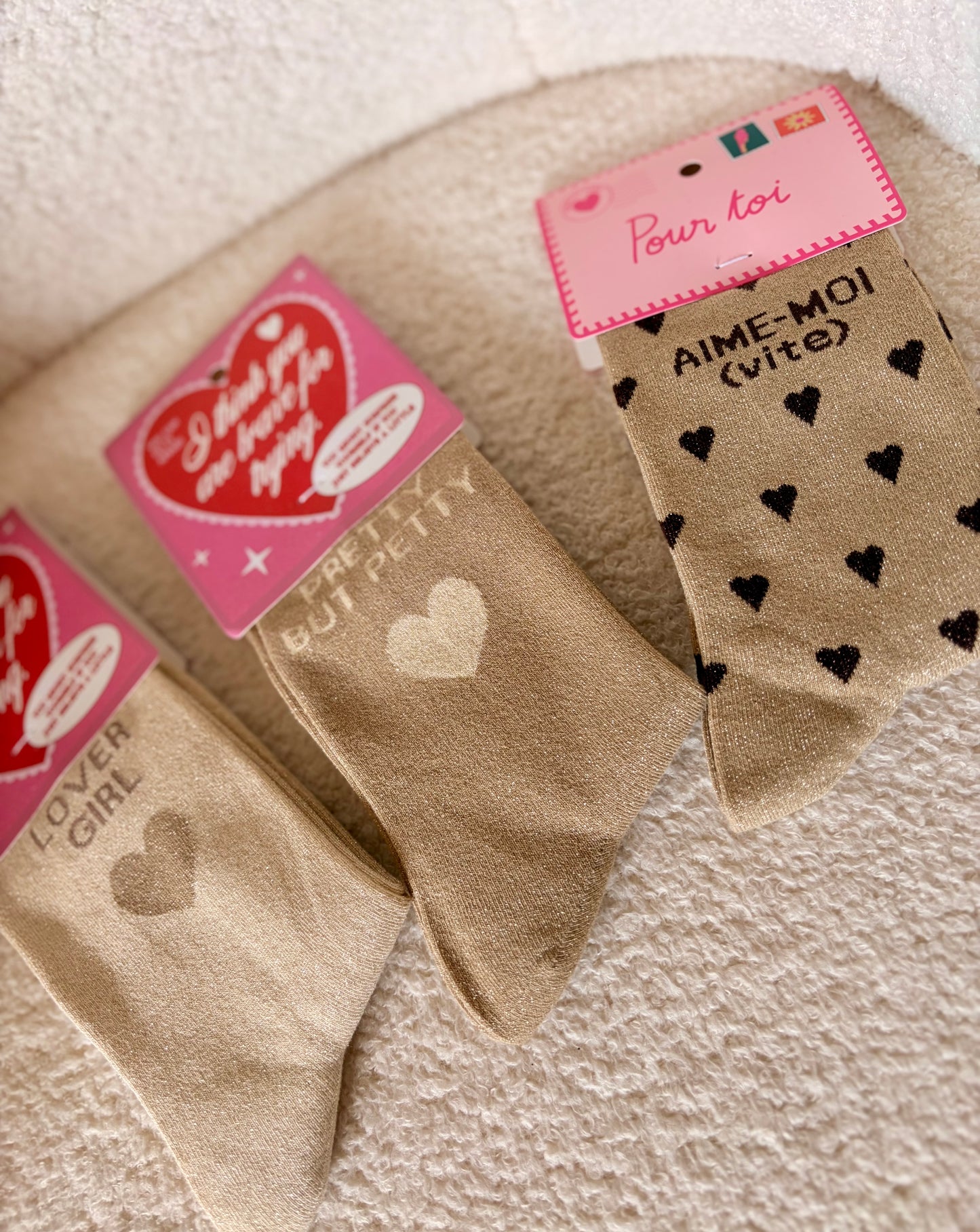 Chaussettes à paillettes